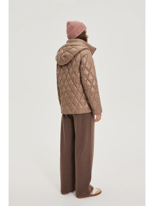 Moodo Gesteppte Jacke beige Moodo