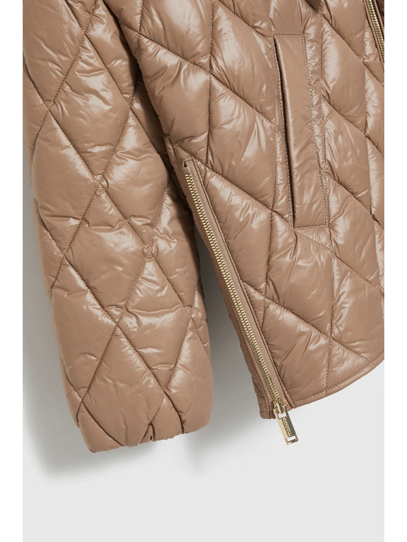 Moodo Gesteppte Jacke beige Moodo