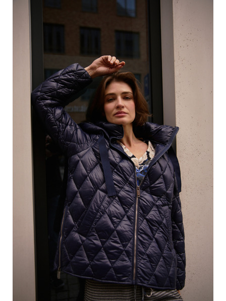 Moodo Gesteppte Jacke dunkelblau Moodo