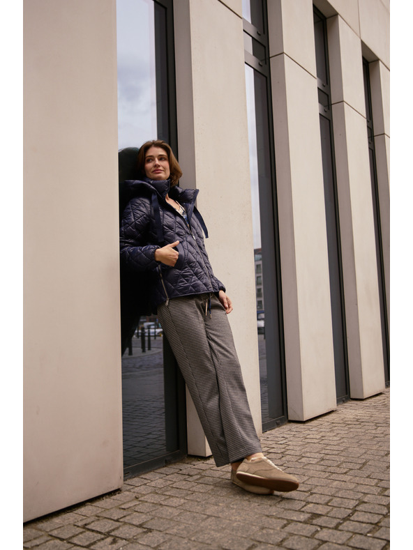 Moodo Gesteppte Jacke dunkelblau Moodo