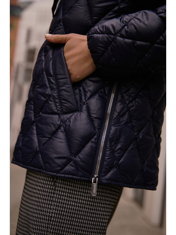 Moodo Gesteppte Jacke dunkelblau Moodo