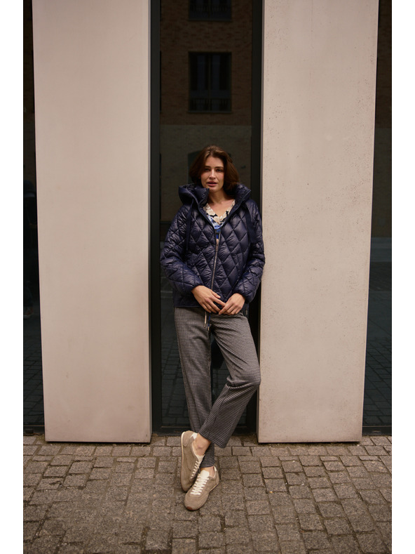 Moodo Gesteppte Jacke dunkelblau Moodo