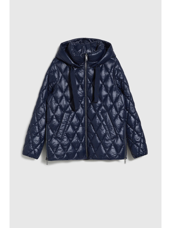 Moodo Gesteppte Jacke dunkelblau Moodo