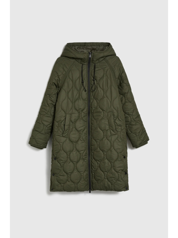 Moodo Gesteppte Jacke grün Moodo