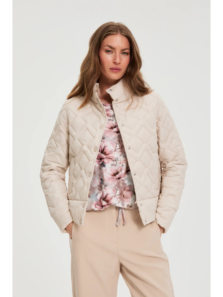 Moodo Gesteppte Jacke beige Moodo