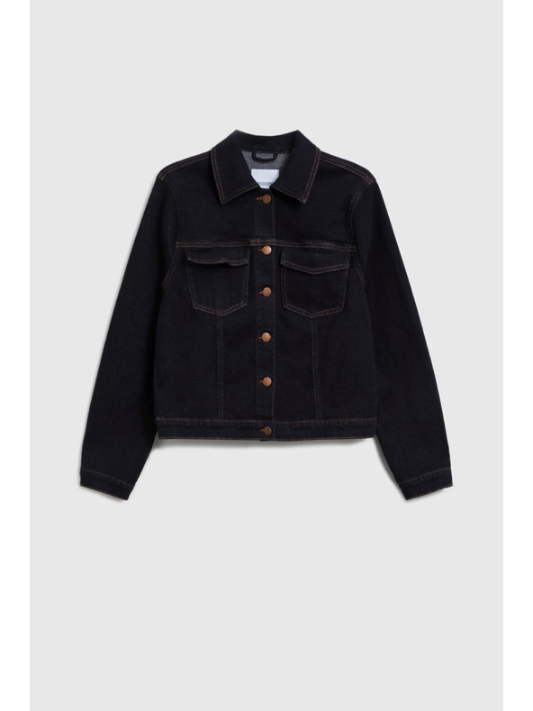 Moodo Dunkelblaue Jeansjacke Moodo