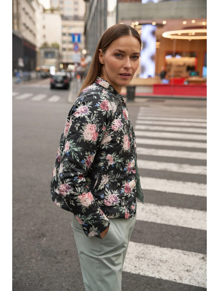 Moodo Wende-Steppjacke olivgrün Moodo