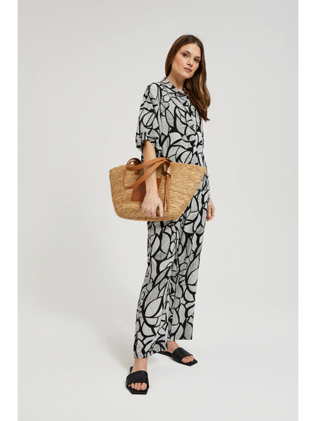 Moodo Große braune Umhängetasche Moodo