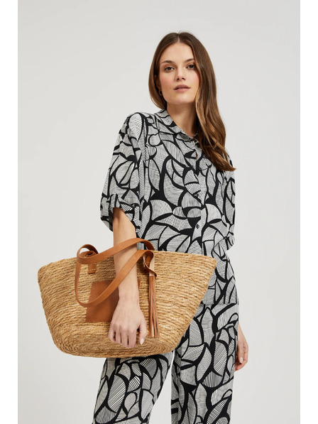 Moodo Große braune Umhängetasche Moodo