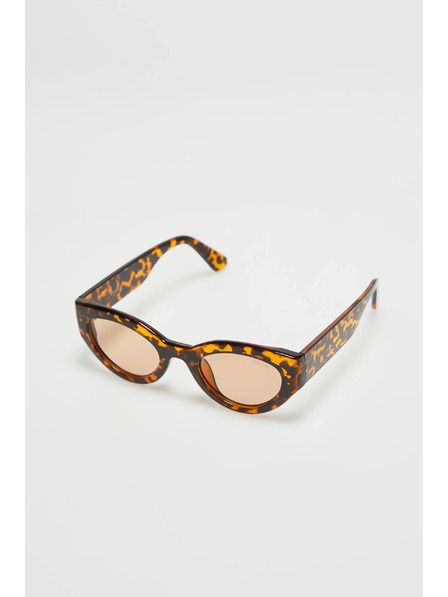 Moodo Brille mit dicken Rahmen braun Moodo