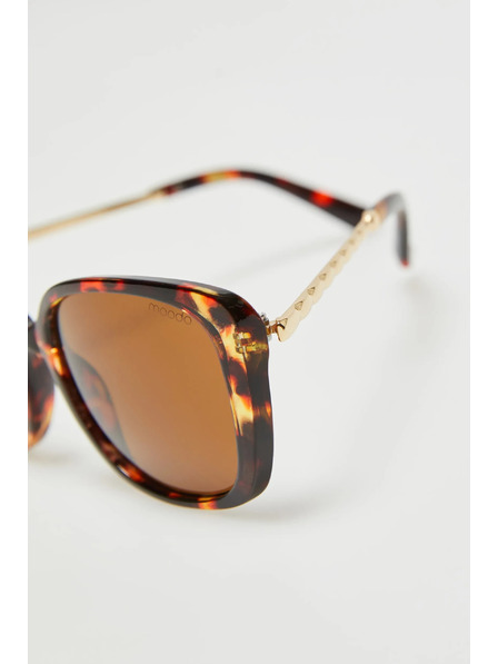 Moodo Damenbrille braun Moodo