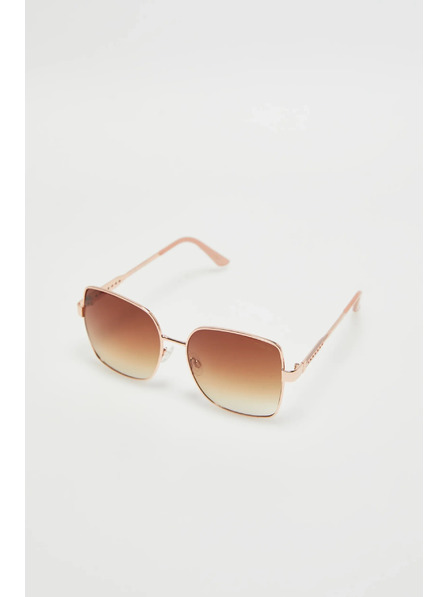 Moodo Sonnenbrille mit goldenen Metallrahmen Moodo