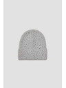Moodo Gestrickte graue Mütze Moodo
