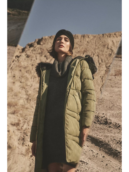 Moodo Gesteppte Jacke mit wärmender Kapuze Moodo