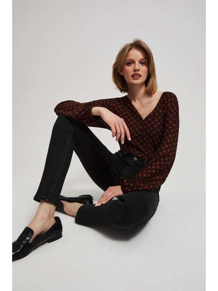 Moodo Schwarze Skinny Jeans Moodo