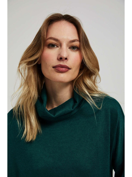 Moodo Bluse mit lockerem Kragen Moodo