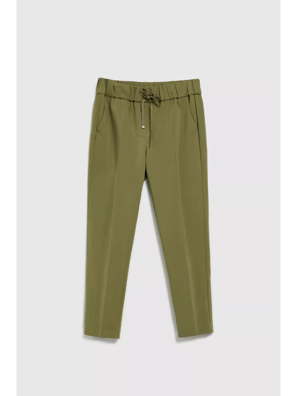 Moodo Hose mit Bindegürtel in der Taille Moodo