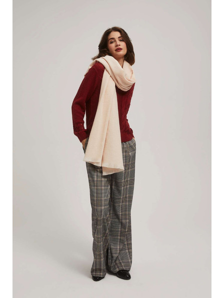 Moodo Glatter puderrosa Schal Moodo