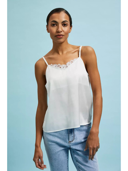 Moodo Weißes Top Moodo