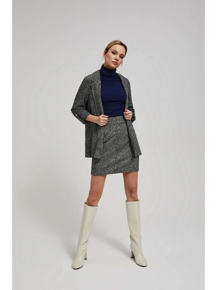 Moodo Figurbetonte schwarze Rock Moodo