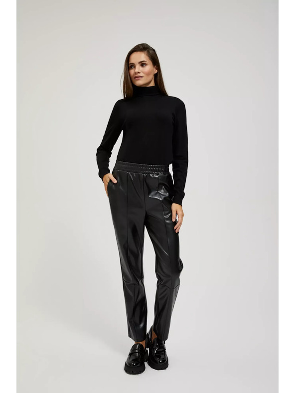 Moodo Schwarzer Rollkragenpullover von Moodo