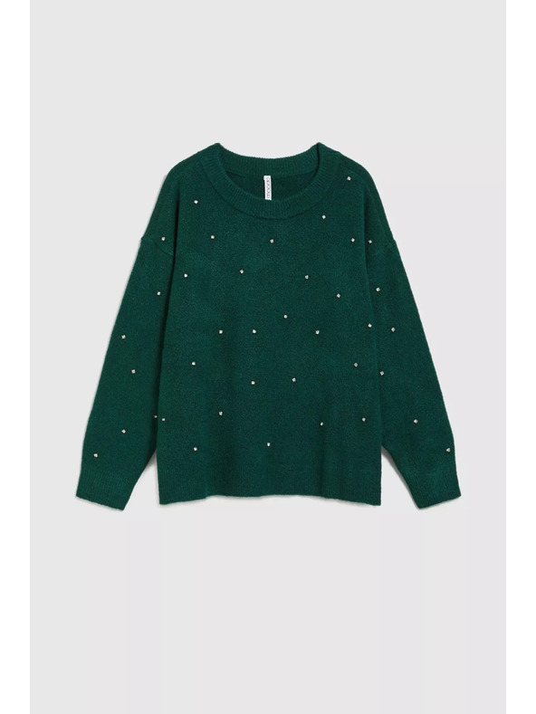 Moodo Pullover mit Strass von Moodo