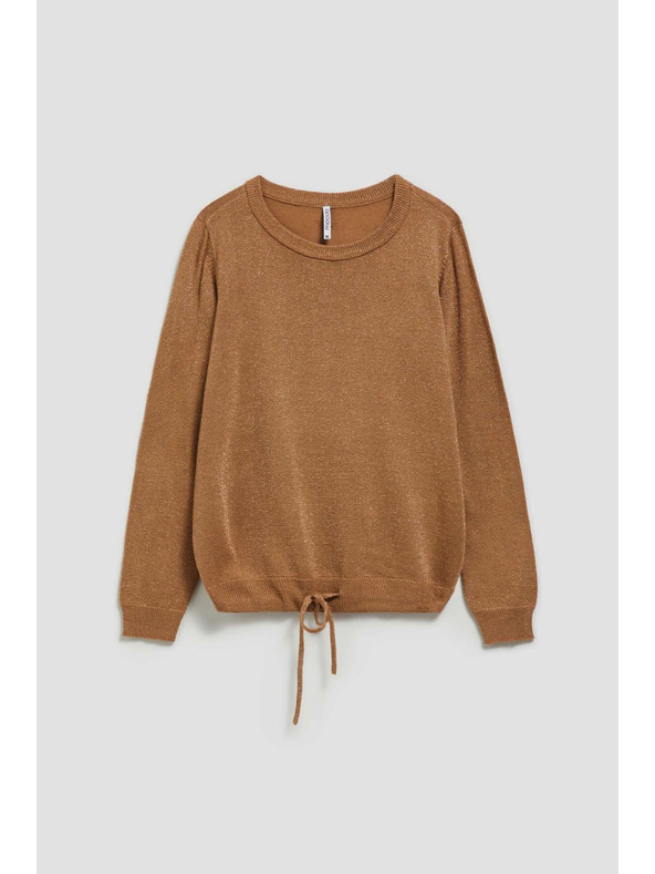 Moodo Pullover mit Metallfaden und Bindung von Moodo