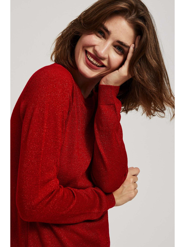 Moodo Pullover mit Metallfaden von Moodo