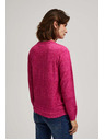 Moodo Pullover mit Bindung fuchsia Moodo