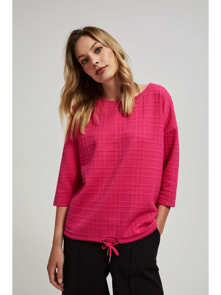 Moodo Hoodie mit 3/4-Ärmeln Moodo