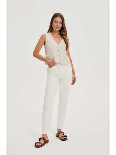 Moodo Weste in Beige von Moodo