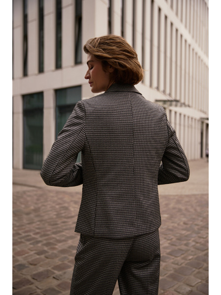 Moodo Einseitiger Blazer grau Moodo