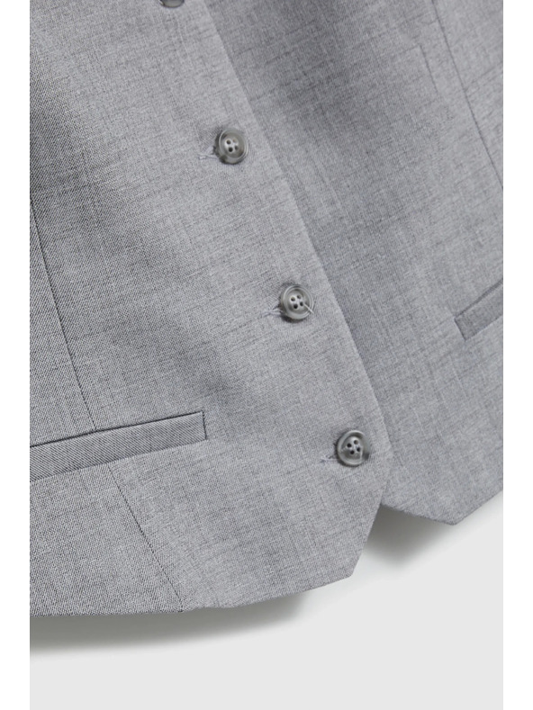 Moodo Elegante Weste grau Moodo