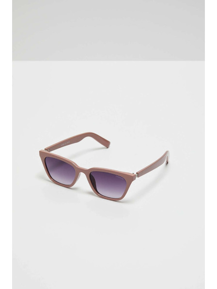 Moodo Himbeerrote Sonnenbrille in schmalem Katzenform von Moodo