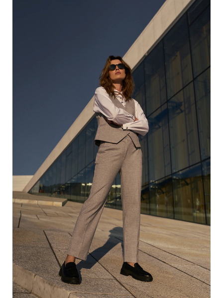 Moodo Graue Hose mit Struktur von Moodo