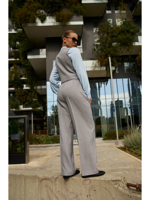 Moodo Graue Hose mit Struktur von Moodo