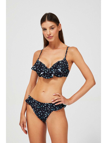 Moodo Bikinihose mit Volant Moodo