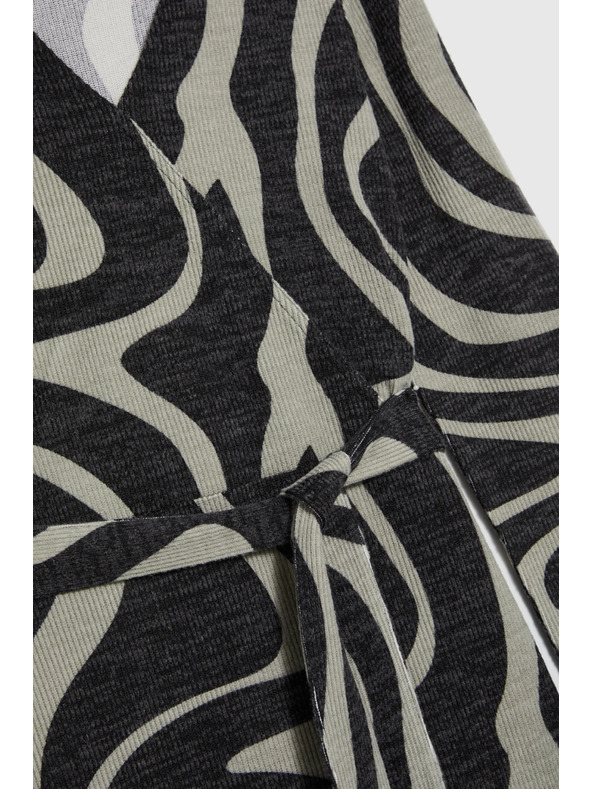 Moodo Figurbetonte graue Kleider Moodo