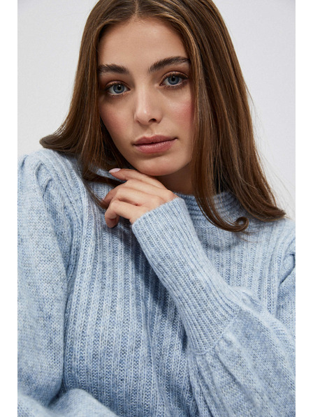 Moodo Pullover mit Ballonärmeln Moodo