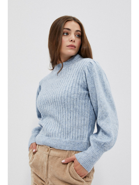 Moodo Pullover mit Ballonärmeln Moodo