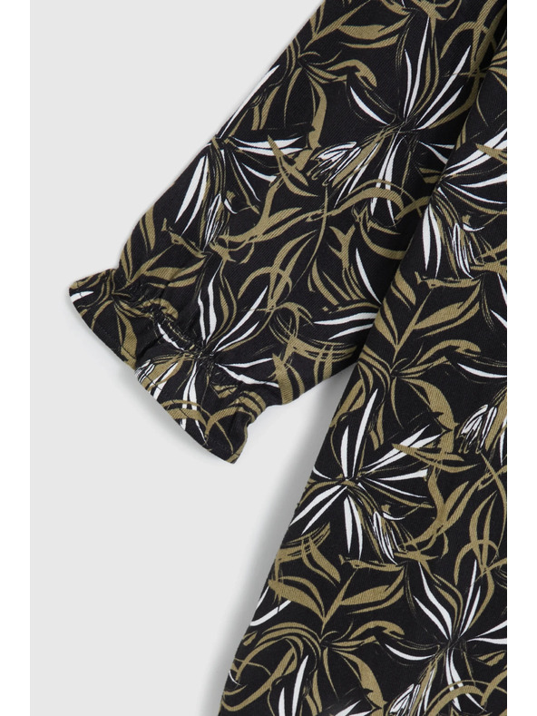 Moodo Pullover mit Muster schwarz Moodo