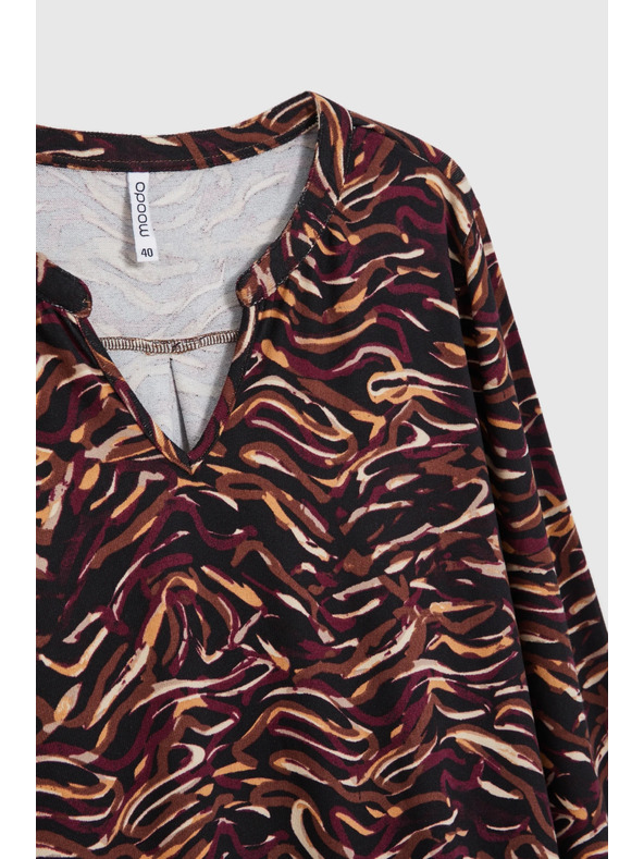 Moodo Pullover mit langen Ärmeln schwarz Moodo