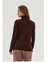 Moodo Rollkragenpullover braun Moodo