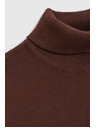 Moodo Rollkragenpullover braun Moodo