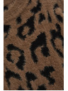 Moodo Pullover mit Leopardenmuster braun Moodo