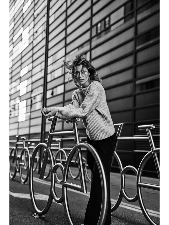 Moodo Pullover mit Perlen beige Moodo