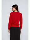 Moodo Viskose-Pullover rot Moodo