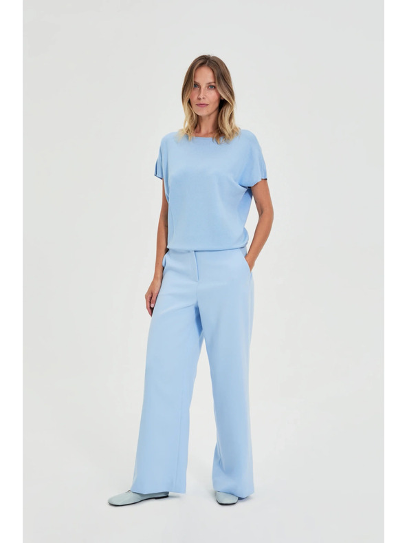 Moodo Dünner Pullover blau Moodo