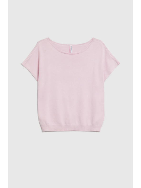Moodo Dünner Pullover rosa Moodo