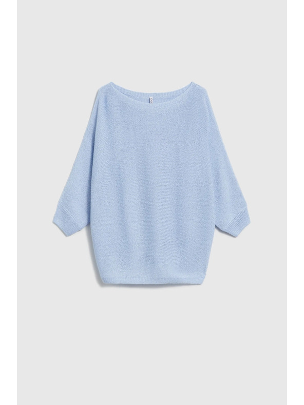 Moodo Dünner Pullover blau Moodo
